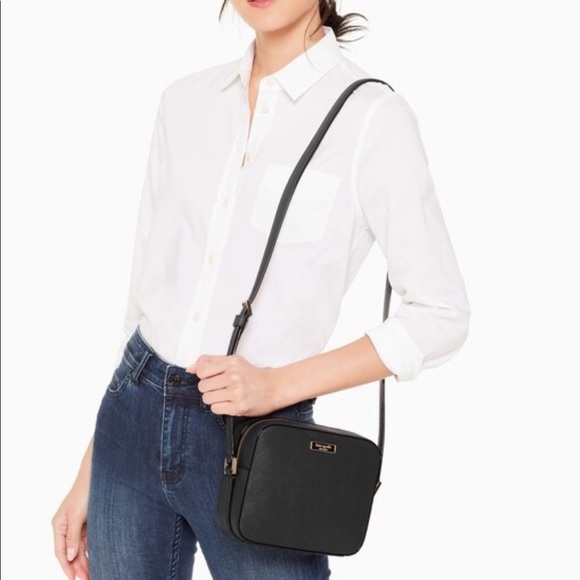 Kate Spade Newbury Lane Cammie Crossbody in black. Gently used - Picture 1 of 7